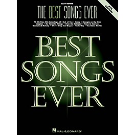 Hal Leonard The Best Songs Ever - 6th Edition Easy Guitar Songbook (No Tab)