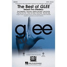 Hal Leonard The Best of Glee - Season Two (Medley) SATB by Glee Cast arranged by Adam Anders