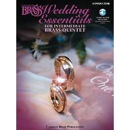 Canadian Brass The Canadian Brass Wedding Essentials Brass Ensemble Series Book Audio Online by The Canadian Brass
