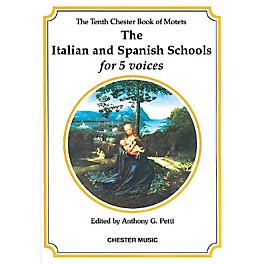 Chester Music The Chester Book of Motets - Volume 10 (The Italian and Spanish Schools for 5 Voices) SSATB