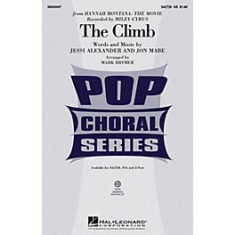 Hal Leonard The Climb SA(T)B by Miley Cyrus arranged by Mark Brymer