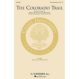 G. Schirmer The Colorado Trail SA arranged by Audrey Snyder