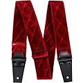 Coffin Case The Count Velvet Guitar Strap - Red Velvet