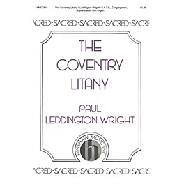 Hinshaw Music The Coventry Litany SATB composed by Paul Leddington Wright