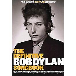 Music Sales The Definitive Bob Dylan Songbook (Small Format) Music Sales America Series Softcover by Bob Dylan