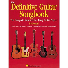 Hal Leonard The Definitive Guitar Songbook