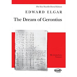 Novello The Dream of Gerontius, Op. 38 (Vocal Score) SATB Composed by Edward Elgar
