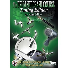Alfred The Drum Set Crash Course, Tuning Edition by Russ Miller DVD