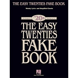 Hal Leonard The Easy Twenties Fake Book - 100 Songs In The Key Of C