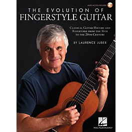 Hal Leonard The Evolution of Fingerstyle Guitar by Laurence Juber Book/Online Audio
