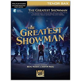 Hal Leonard The Greatest Showman Instrumental Play-Along Series for Tenor Sax Book/Online Audio