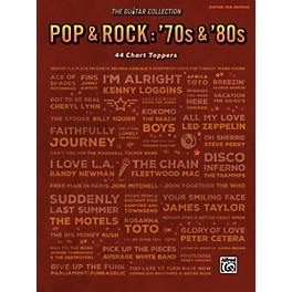 Alfred The Guitar Collection, Pop & Rock: '70s & '80s Guitar TAB Edition Songbook