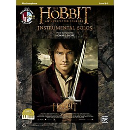 Alfred The Hobbit: An Unexpected Journey Instrumental Solos Alto Sax (Book/CD)