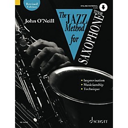 Schott The Jazz Method for Tenor Saxophone Schott Series Book with CD