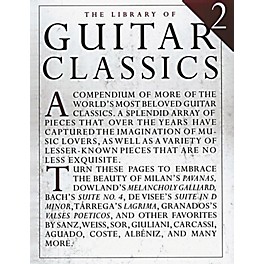 Music Sales The Library of Guitar Classics 2 Music Sales America Series Softcover
