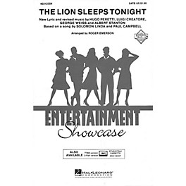 Hal Leonard The Lion Sleeps Tonight 2-Part Arranged by Roger Emerson