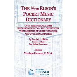 Carl Fischer The New Elson's Pocket Music Dictionary