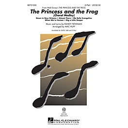 Hal Leonard The Princess and the Frog (Choral Medley) 2-Part arranged by Mac Huff