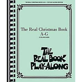 Hal Leonard The Real Christmas Book Play Along A-G Book/3 CD Pack
