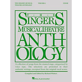 Hal Leonard The Singer's Musical Theatre Anthology: Tenor - Volume 6