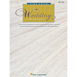 Hal Leonard The Singer's Wedding Anthology