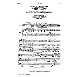 Novello The Snow: Op. 26, No.1 SSA Composed by Edward Elgar