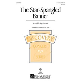 Hal Leonard The Star Spangled Banner (Discovery Level 2) 2-Part arranged by Roger Emerson