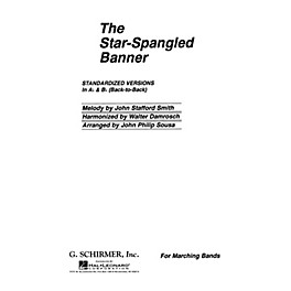 G. Schirmer The Star Spangled Banner (Score and Parts) Concert Band Level 4-5 Edited by Walter Damrosch
