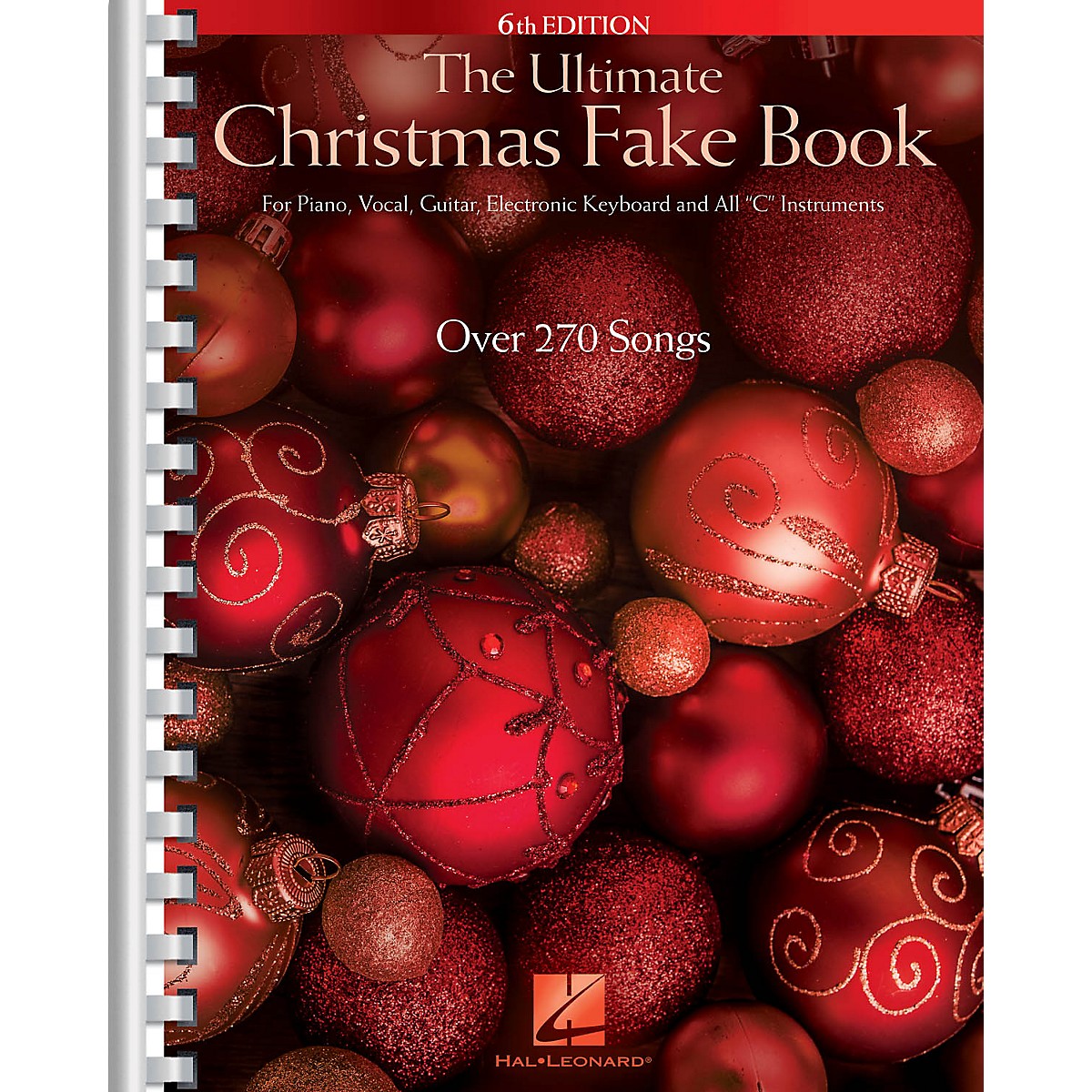 Hal Leonard The Ultimate Christmas Fake Book 6th Edition Fake Book