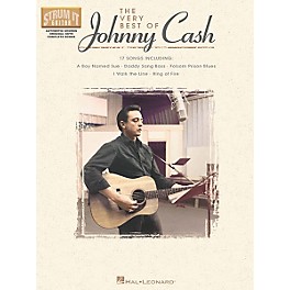 Hal Leonard The Very Best of Johnny Cash Guitar Tab Songbook