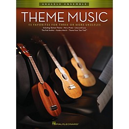 Hal Leonard Theme Music (Ukulele Ensembles Early Intermediate) Ukulele Ensemble Series Softcover