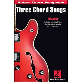 Hal Leonard Three Chord Songs Guitar Chord Songbook