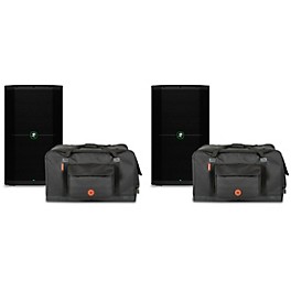 Mackie Thump212 12" Powered Speaker Pair With Road Runner Bags