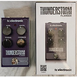 Used TC Electronic Thunderstorm Flanger Effect Pedal