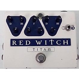 Used Red Witch Titan Effect Pedal