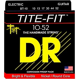 DR Strings Tite-Fit BT-10 Big-n-Heavy Electric Guitar Strings