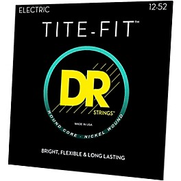 DR Strings Tite-Fit JZ-12 Nickel Plated Electric Guitar Strings (12-52)