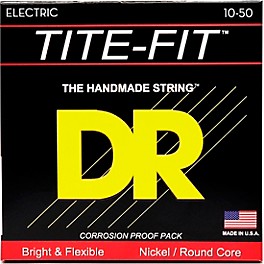 DR Strings Tite-Fit MH-10 Medium-Heavy Nickel Plated Electric Guitar Strings