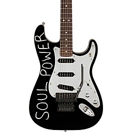 Blemished Fender Tom Morello "Soul Power" Stratocaster Electric Guitar Level 2 Black 197881038441