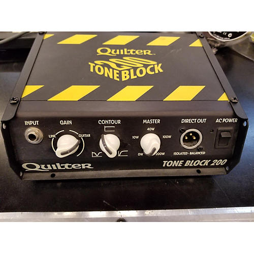 Used Quilter Labs Tone Block 200 Solid State Guitar Amp Head Quilter Labs Tone Block 200 Solid State Guitar Amp Head