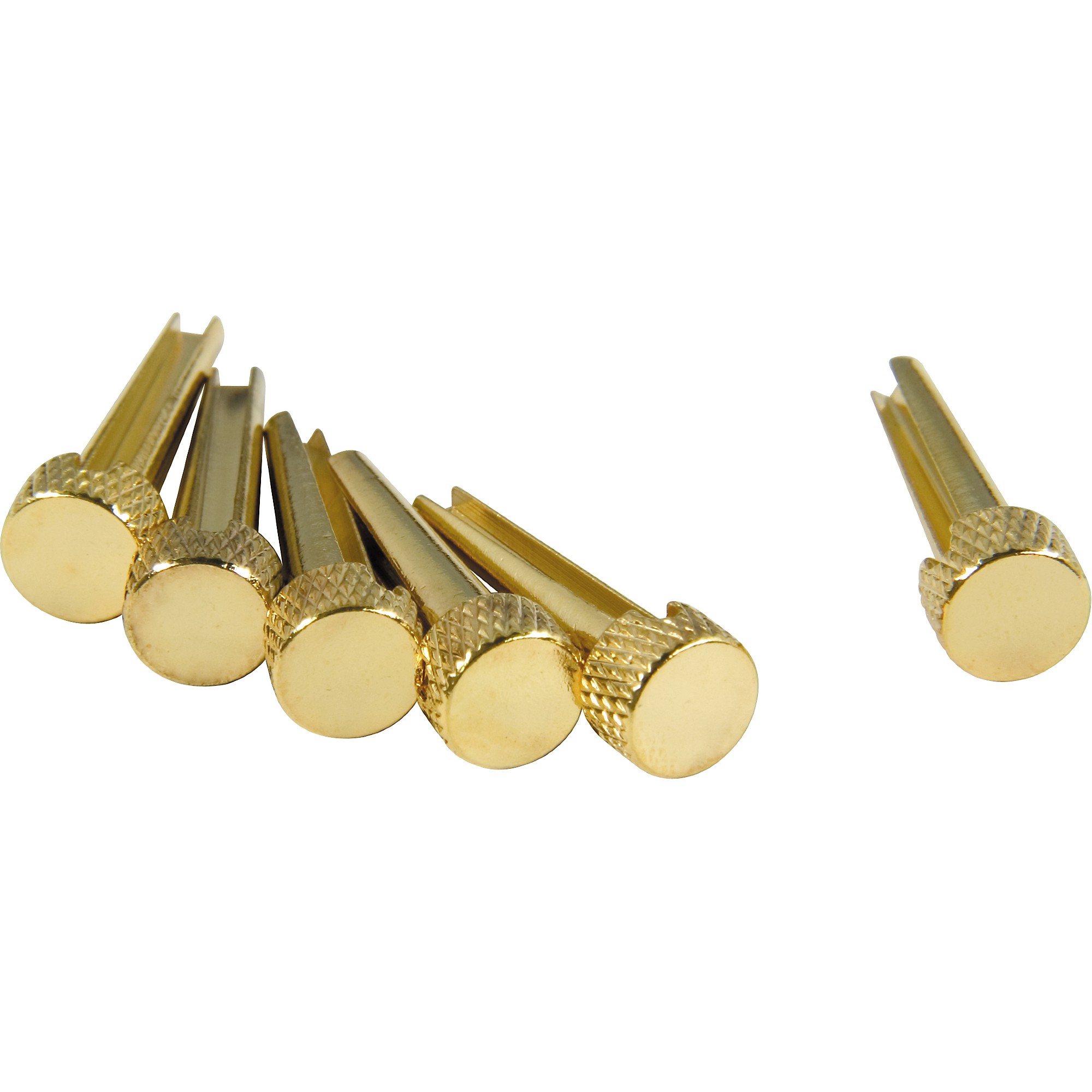 D'Andrea Tone Pins Brass Bridge Pin Set Solid Brass | Guitar Center