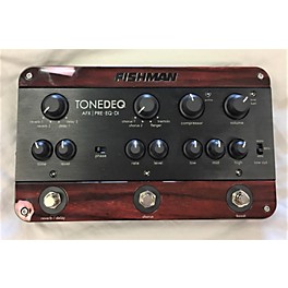 Used Fishman ToneDEQ Acoustic Guitar Preamp EQ Guitar Preamp