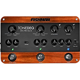 Open Box Fishman ToneDEQ Acoustic Guitar Preamp EQ Level 1