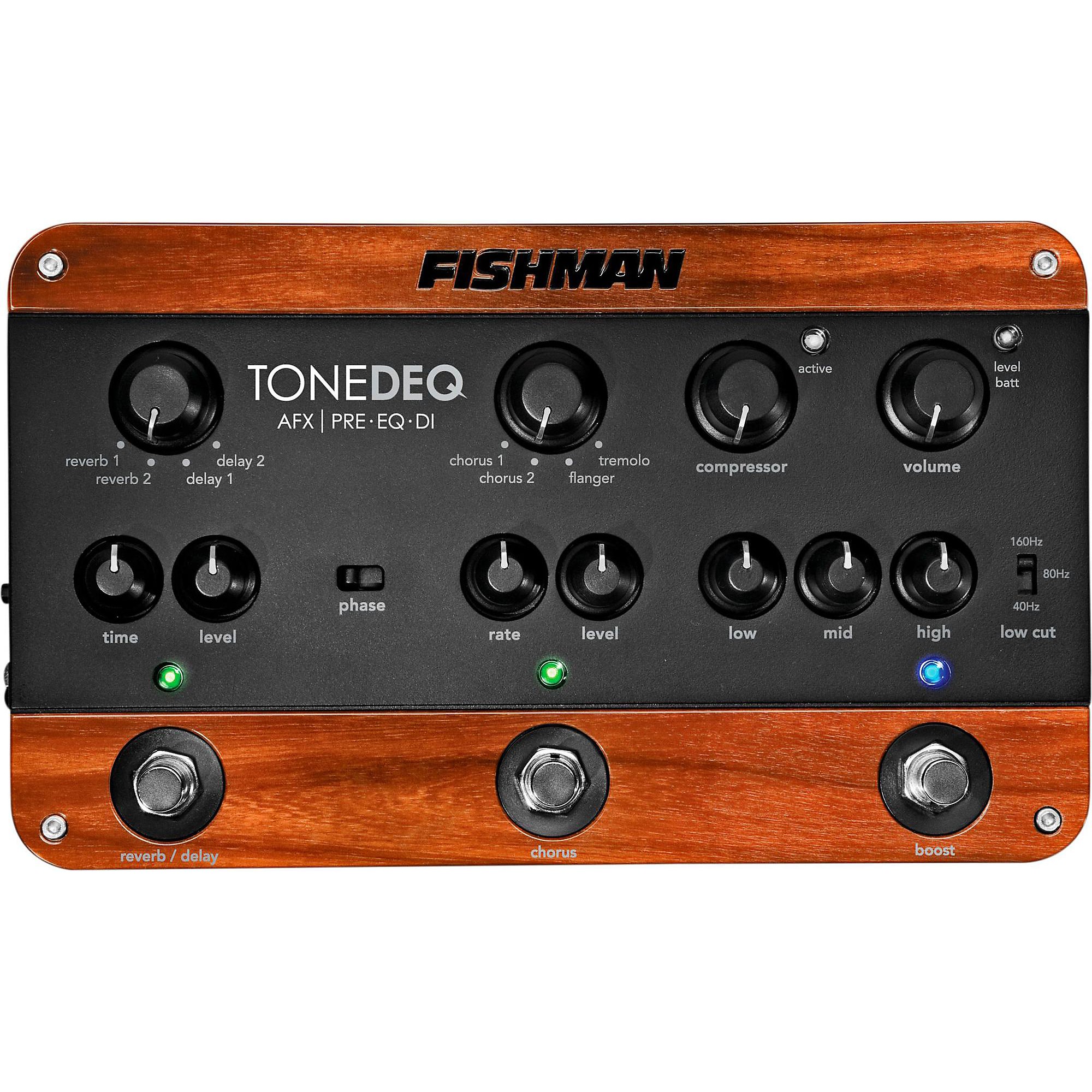 Fishman ToneDEQ Acoustic Guitar Preamp EQ Guitar Center