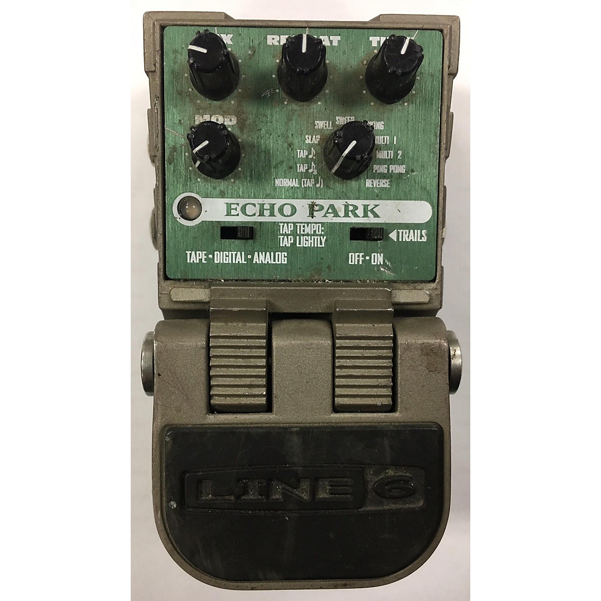 Used Line 6 Tonecore Echo Park Delay Effect Pedal Guitar Center