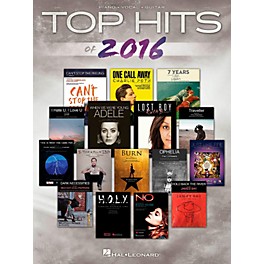 Hal Leonard Top Hits Of 2016 for Piano/Vocal/Guitar