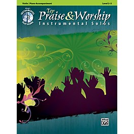 Alfred Top Praise & Worship Instrumental Solos - Violin, Level 2-3 (Book/CD)
