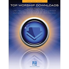 Hal Leonard Top Worship Downloads Piano/Vocal/Guitar (PVG)