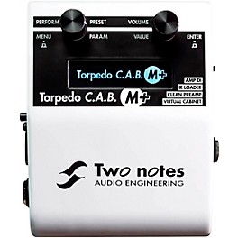 Open Box Two Notes AUDIO ENGINEERING Torpedo C.A.B. M+ Speaker Simulator Effects Pedal