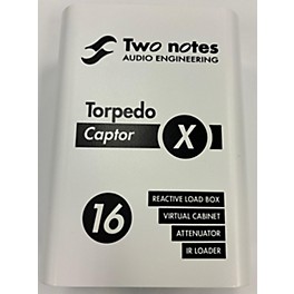Used Two Notes AUDIO ENGINEERING Torpedo Captor X 16 Ohm Power Attenuator